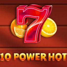 10 Power Hot by Amusnet Interactive, showcased at casinolyapp.com – game logo