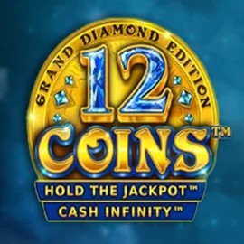 12 Coins Grand Diamond Edition game by Wazdan – logo hosted on Casinoly Casino