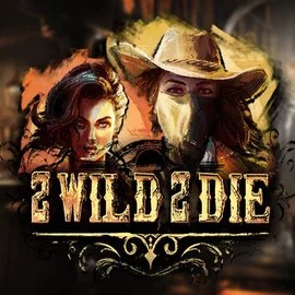 2 Wild 2 Die slot logo by Hacksaw Gaming at Casinoly Casino