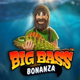 Big Bass Bonanza logo by Pragmatic Play at Casinoly Casino