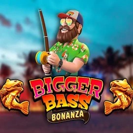 Official Slots logo: Bigger Bass Bonanza by Pragmatic Play at Casinoly Casino