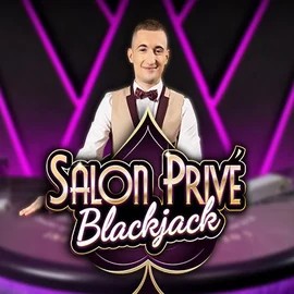 Blackjack Salon Privé logo by Ezugi at Casinoly Casino