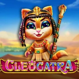 Cleocatra slot logo by Pragmatic Play at Casinoly Casino