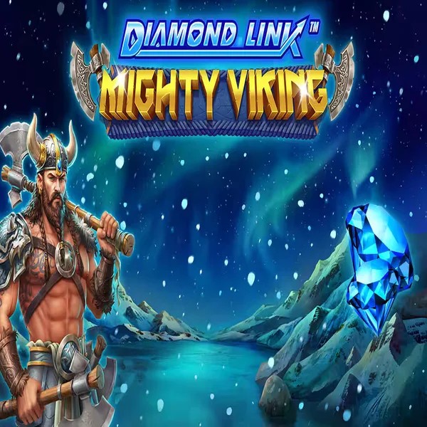Diamond Link Mighty Viking casino game by Greentube – featured logo at Casinoly Casino