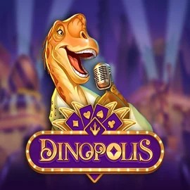 Dinopolis slot logo by Push Gaming at Casinoly Casino