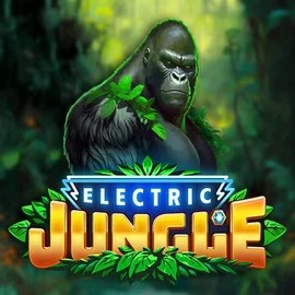 Electric Jungle slot logo by Atomic Slot Lab at Casinoly Casino