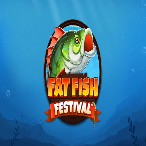 Official Slots logo: Fat Fish Festival by Wishbone Games at Casinoly Casino