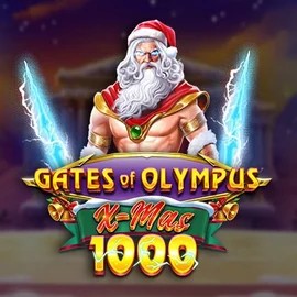 Official Slots logo: Gates of Olympus Xmas 1000 by Pragmatic Play at Casinoly Casino