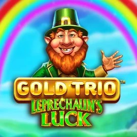 Official Slots logo: Gold Trio Leprechaun&#039;s Luck by Playtech at Casinoly Casino