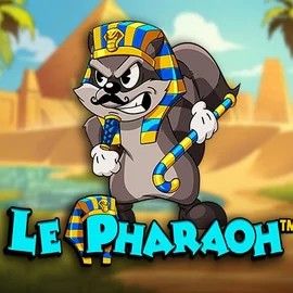 Slots logo of Le Pharaoh from Hacksaw Gaming at Casinoly Casino