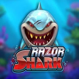Official Slots logo: Razor Shark by Push Gaming at Casinoly Casino