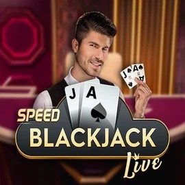 Speed Blackjack logo – Live Casino by Pragmatic Play at Casinoly Casino