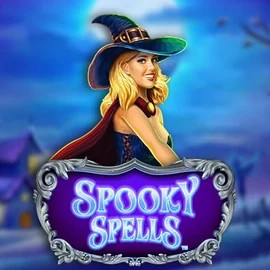 Spooky Spells slot logo by Novomatic at Casinoly Casino