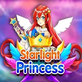 Starlight Princess slot logo by Pragmatic Play at Casinoly Casino