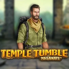 Temple Tumble Megaways logo – Slots by Relax Gaming at Casinoly Casino