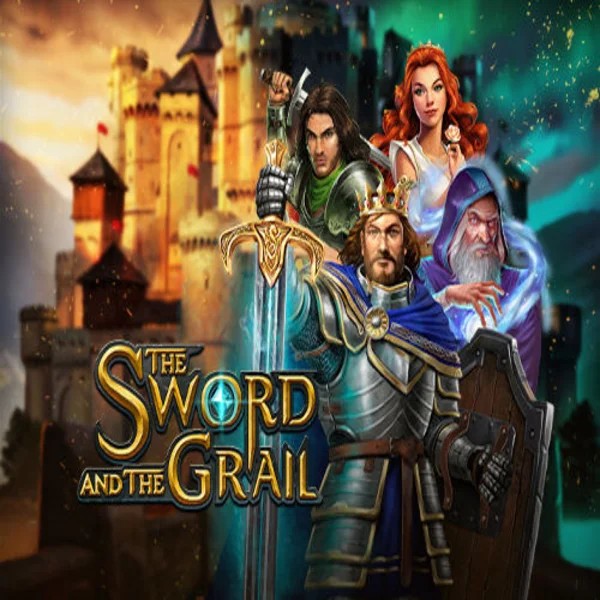 Official Slots logo: The Sword and the Grail by Play’n GO at Casinoly Casino