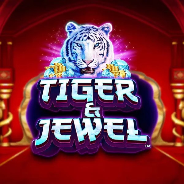 Slots logo of Tiger and Jewel from Greentube at Casinoly Casino