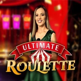 Ultimate Roulette online game logo by Ezugi on casinolyapp.com
