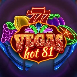 Vegas Hot 81 by Wazdan, showcased at casinolyapp.com – game logo